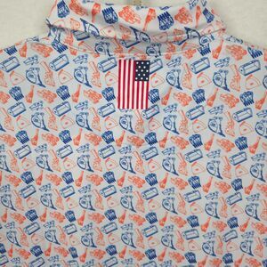 Proud 90 Golf Polo Shirt Mens Size XL Printed Performance Short Sleeve NEW